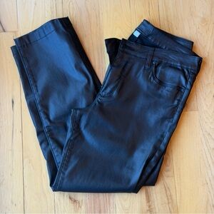 Kut from the Kloth Reese Coated Ankle Slim Straight Leg Jeans